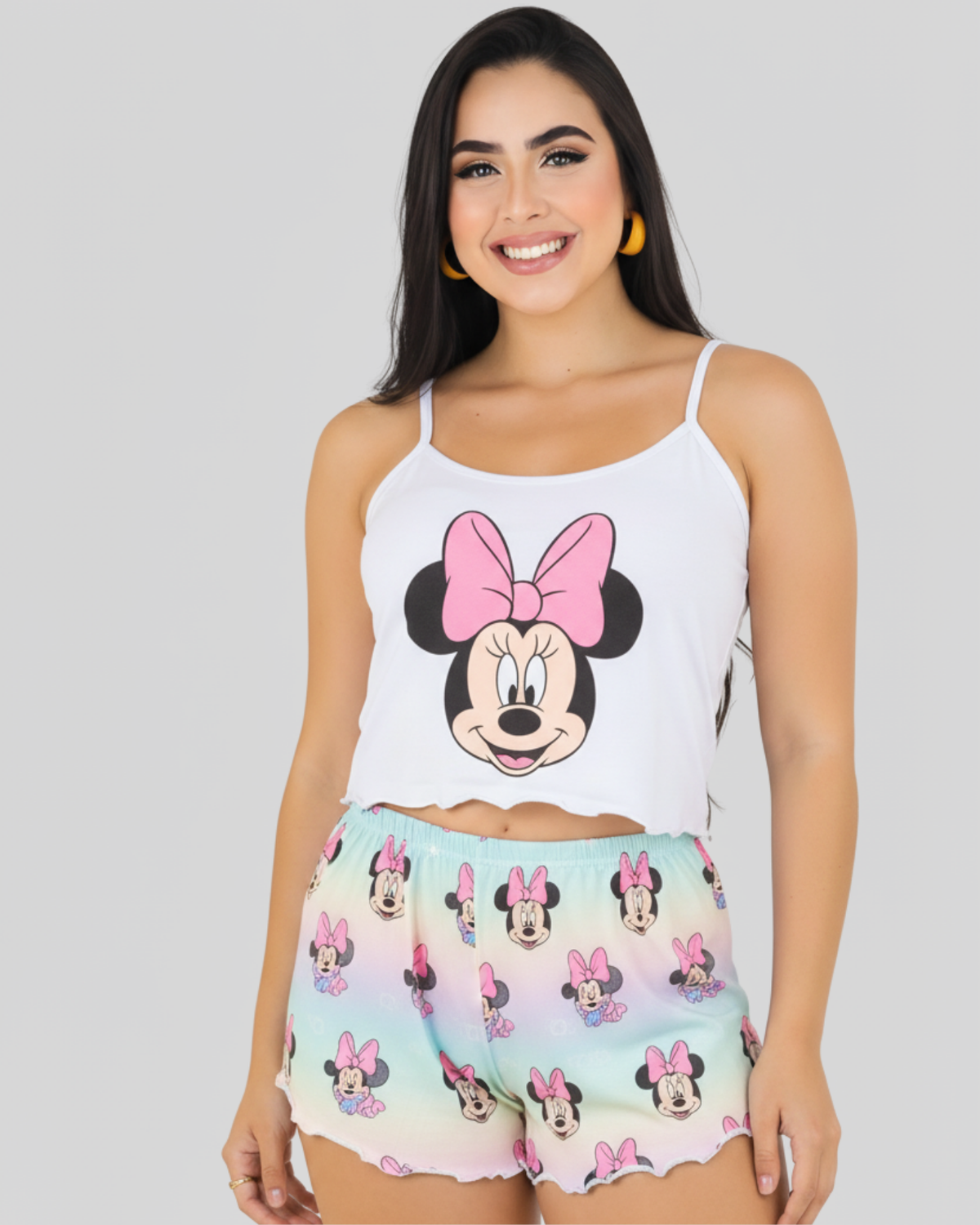 PIJAMA FEMININO DE VERÃO - MINNIE