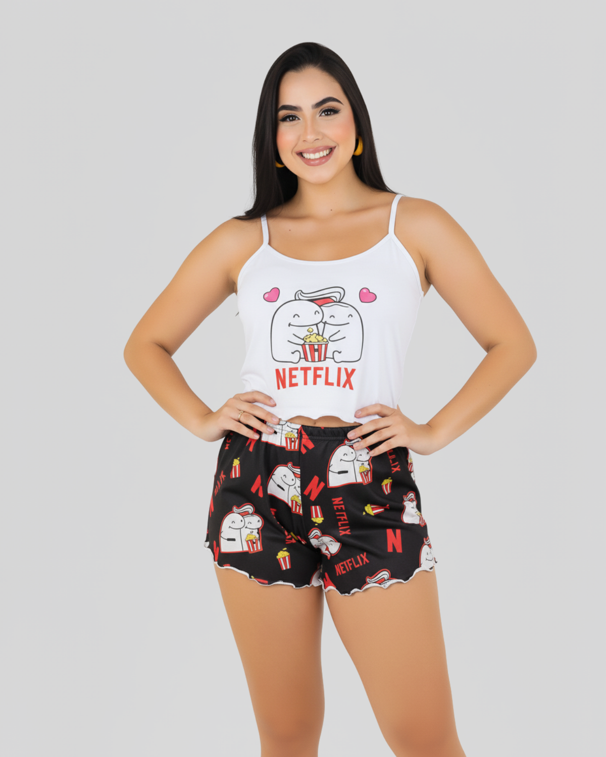 PIJAMA FEMININO DE VERÃO -NETFLIX