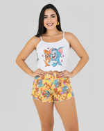 PIJAMA FEMININO DE VERÃO -TOM E JERRY