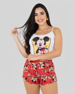 PIJAMA FEMININO DE VERÃO -MICKEY