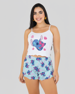 PIJAMA FEMININO DE VERÃO -STITCH