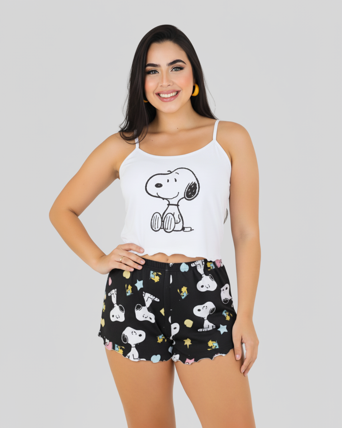 PIJAMA FEMININO DE VERÃO - SNOOPY