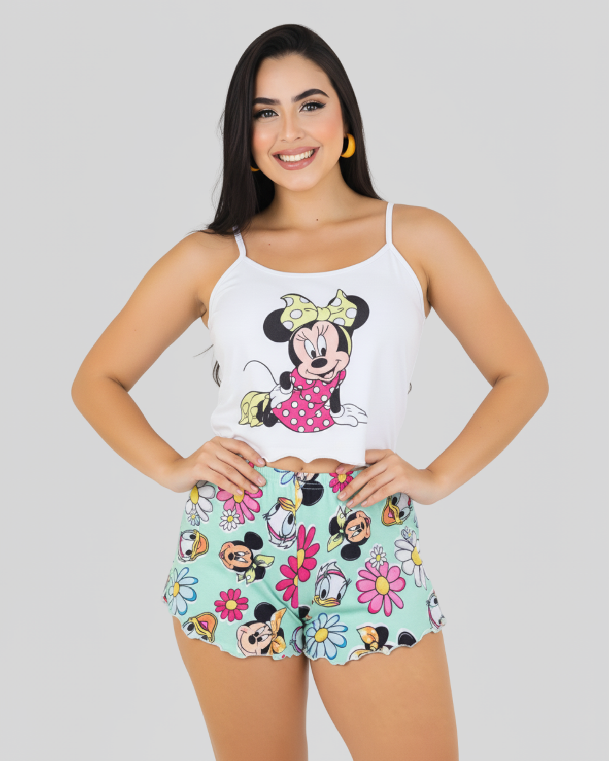 PIJAMA FEMININO DE VERÃO - MINNIE