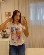 TÊNIS COM LAÇO - T-SHIRT PREMIUM