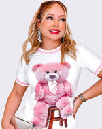 URSO ROSA - T-SHIRT PREMIUM