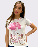 BALÃO VERMELHO- T-SHIRT PREMIUM