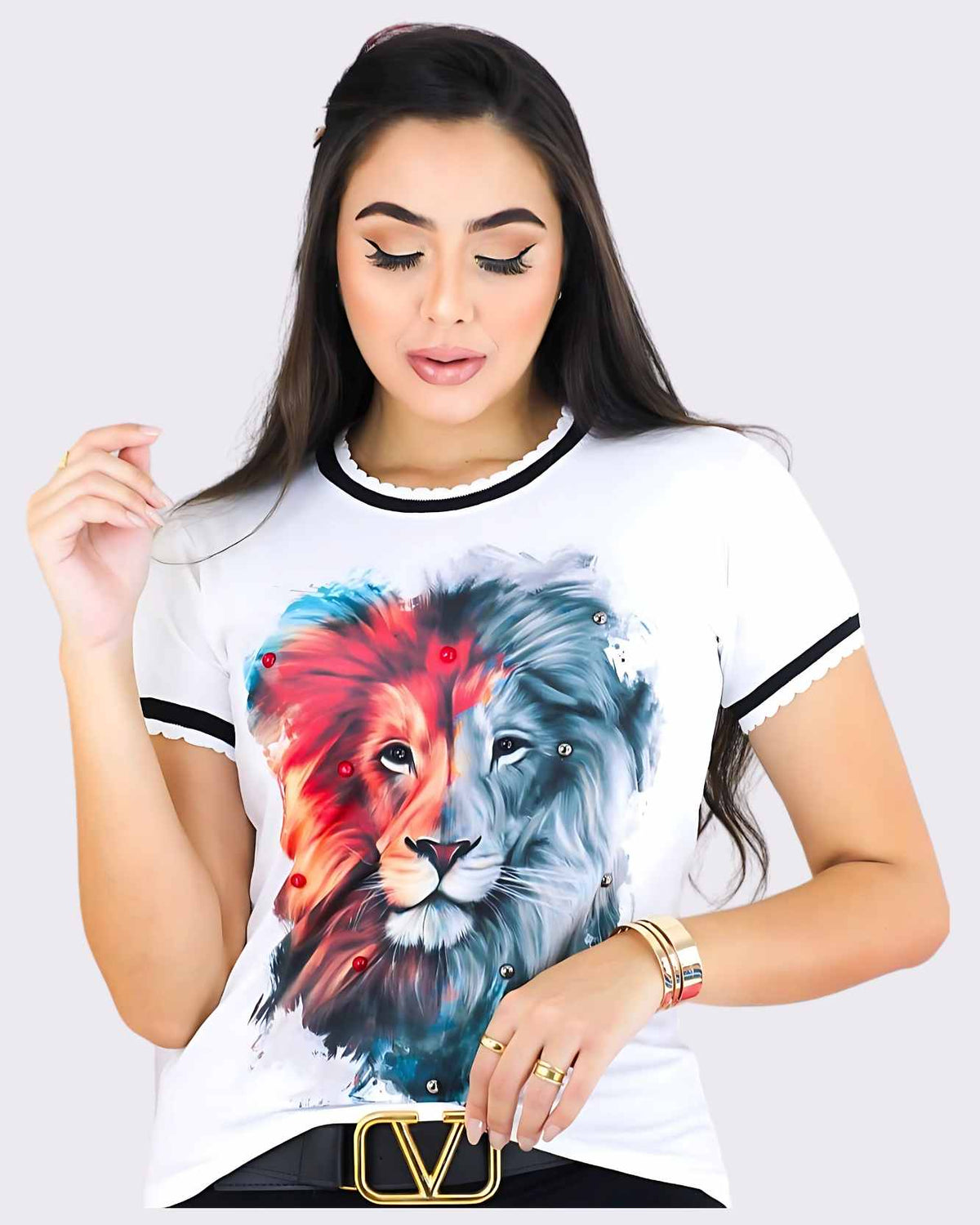 LEÃO- T-SHIRT PREMIUM