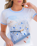 BOLSA AZUL- T-SHIRT PREMIUM