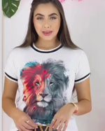 LEÃO- T-SHIRT PREMIUM