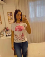 BALÃO VERMELHO- T-SHIRT PREMIUM