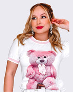 URSO ROSA - T-SHIRT PREMIUM